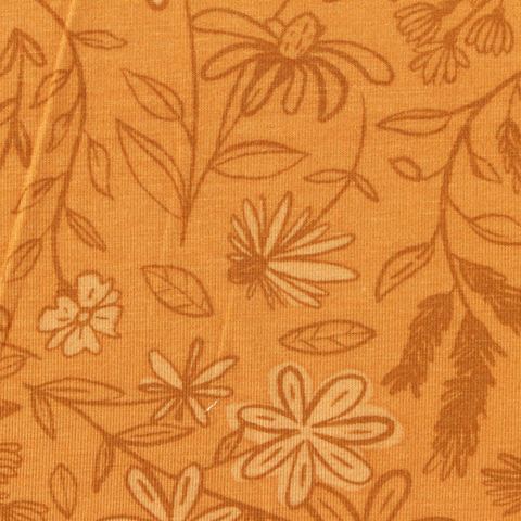 Bold Floral Jersey Knit Fabric