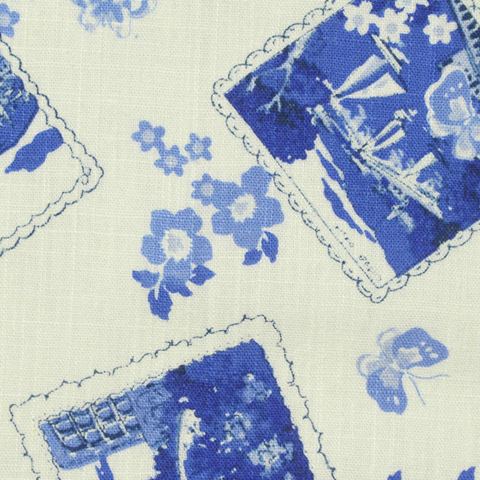 Printed Viscose Linen Woven Fabric
