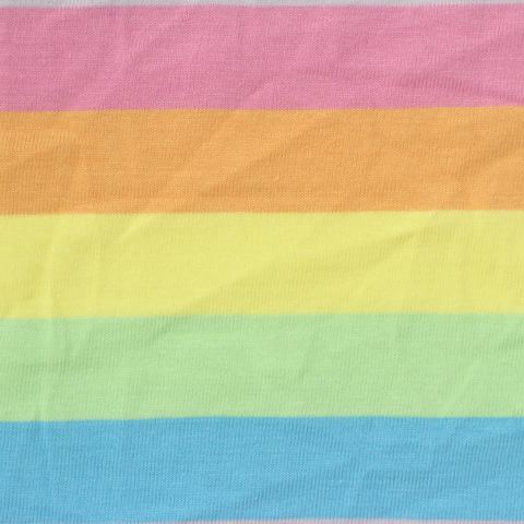 Bold Striped Jersey Knit Fabric