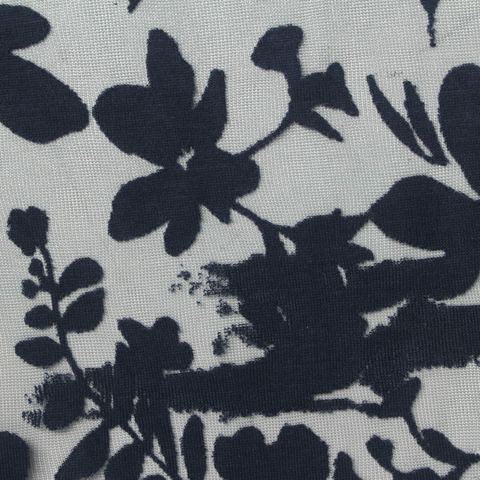 Bold Floral Viscose Knit Fabric