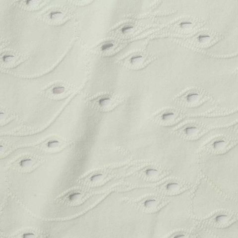 Jacquard Polyester Stretch Knit Fabric