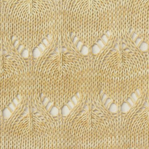Jacquard Polyester Cotton Pointelle Knit Fabric