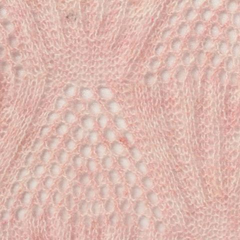 Brushed 100% Polyester Pointelle Knit Fabric
