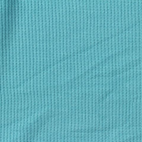 Polyester Viscose Stretch Waffle Knit Fabric