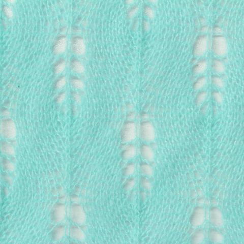 Jacquard Brushed 100% Polyester Pointelle Knit Fabric