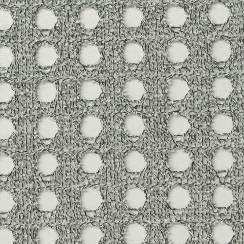Heather 100% Polyester Pointelle Knit Fabric