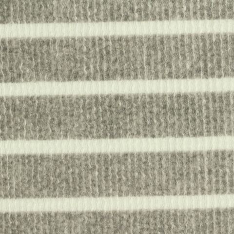 Striped Polyester Stretch Rib Knit Fabric