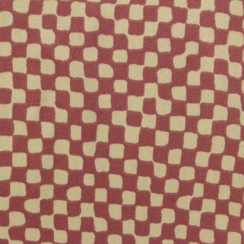 Plaid Polyester Stretch Milk Silk Knit Fabric