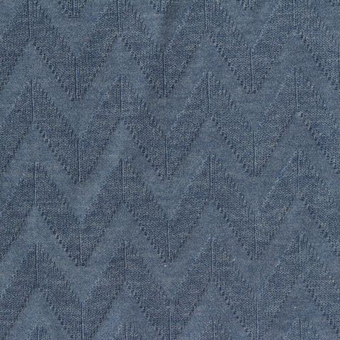 Jacquard Brushed Polyester Viscose Stretch Pointelle Knit Fabric