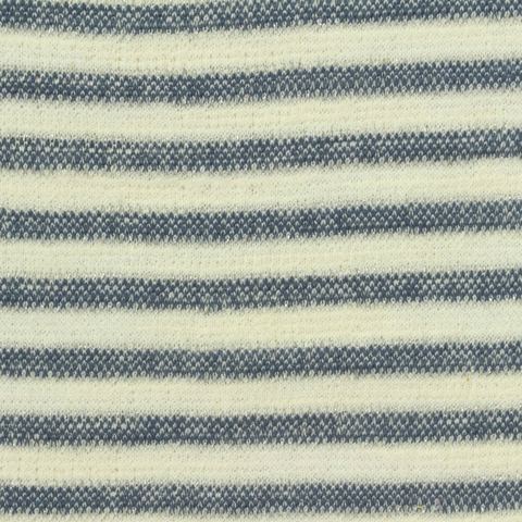 Striped Cotton Polyester Metallic Bouclé Fabric