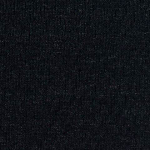 Heather Cotton Polyester Stretch Rib Knit Fabric