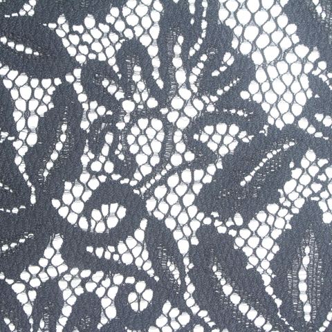 Black Floral Lace, Nylon