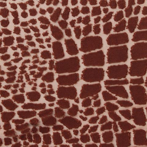 Animal Print Viscose Polyester Knit Fabric