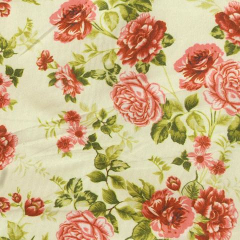 Printed Polyester Stretch Jersey Knit Fabric
