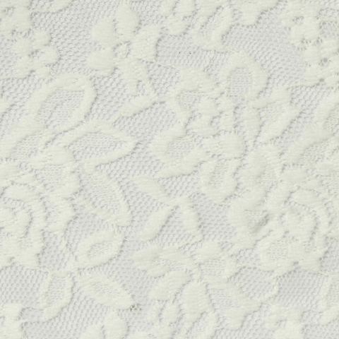 Cream Floral Lace, Nylon