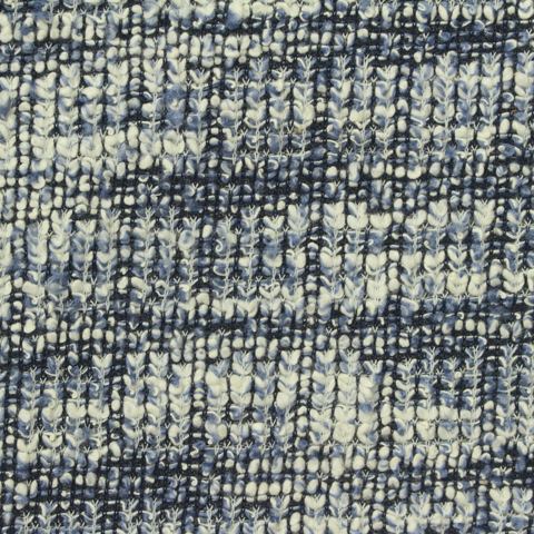 Jacquard Slub Polyester Cotton Bouclé Fabric