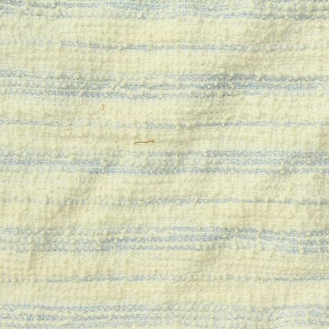 Fine Striped Polyester Cotton Stretch Bouclé Fabric