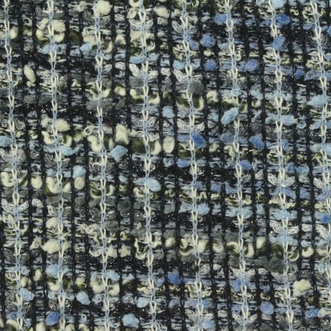Black Marl Bouclé, Polyester