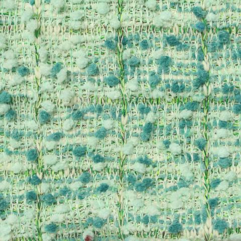 Jacquard Polyester Cotton Bouclé Fabric