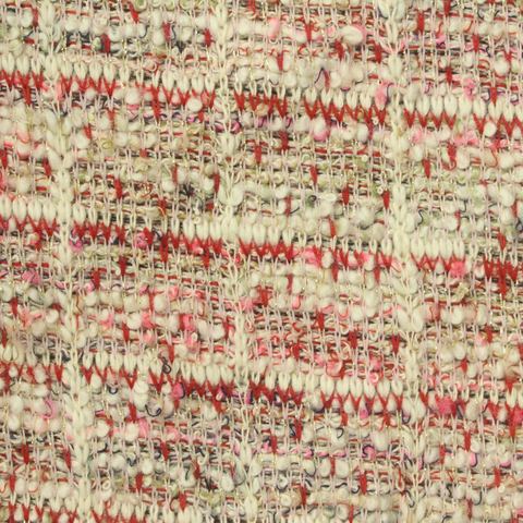 Jacquard Polyester Cotton Bouclé Fabric