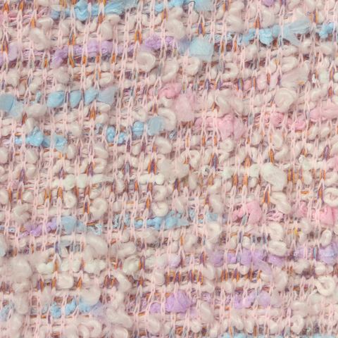 Jacquard 100% Polyester Bouclé Fabric