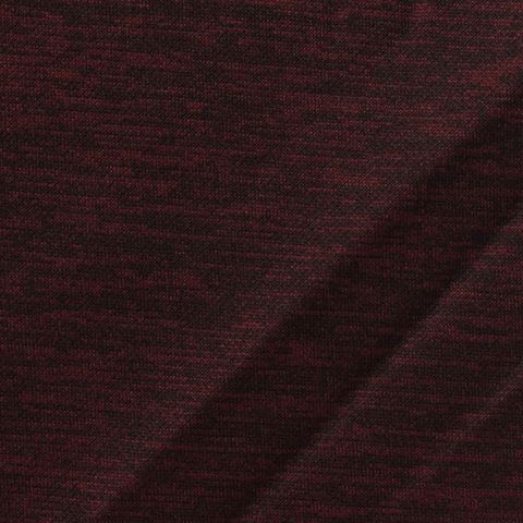 Dark Red Marl Fleece, Polyester