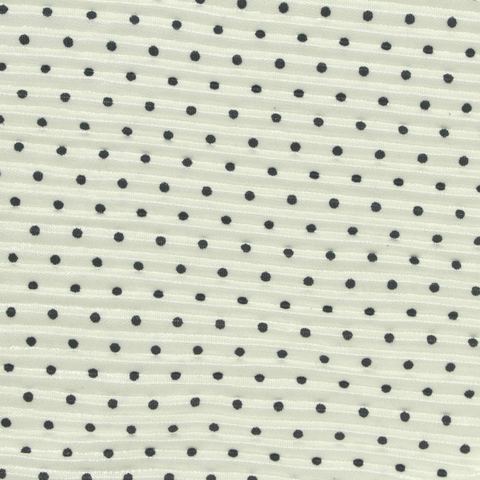 Fine Dotted 100% Polyester Jersey Knit Fabric