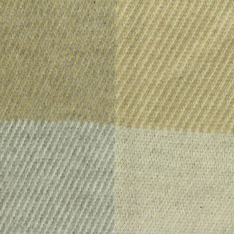 Bold Plaid Brushed Polyester Stretch Knit Fabric
