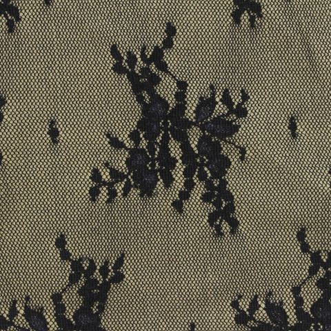 Black Floral Lace