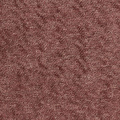 Heather Brushed Polyester Cotton French Terry Fabric