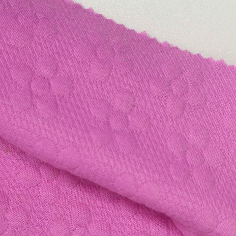Jacquard Polyester Stretch Knit Fabric