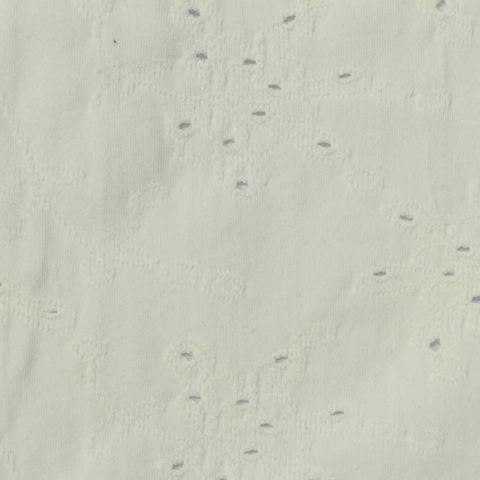 Jacquard Cotton Stretch Knit Fabric