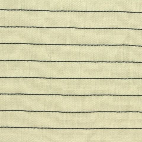 Dark Grey Horizontal-Stripe Jacquard, Nylon-Viscose