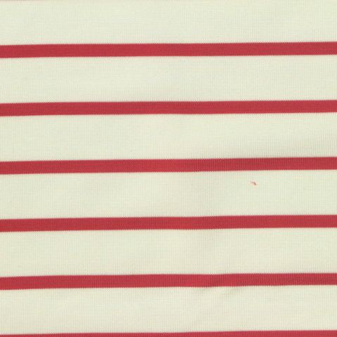 Bold Striped Viscose Stretch Knit Fabric