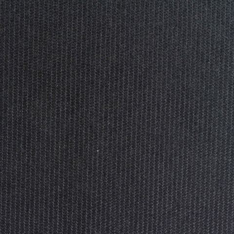 Light Grey Vertical-Stripe Corduroy, Polyester
