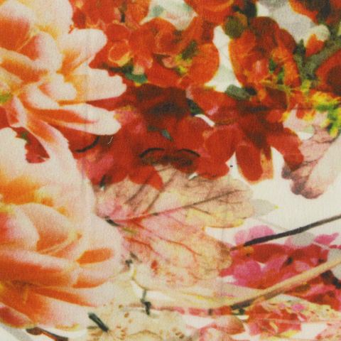 Bold Floral 100% Polyester Woven Fabric