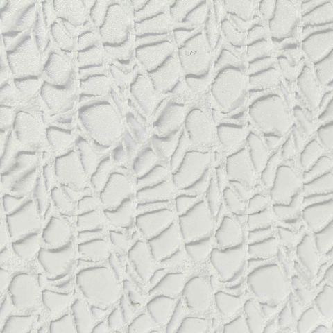 White Openwork Warp Knit, Polyester