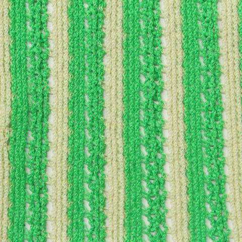 Striped Polyester Stretch Warp Knit Fabric