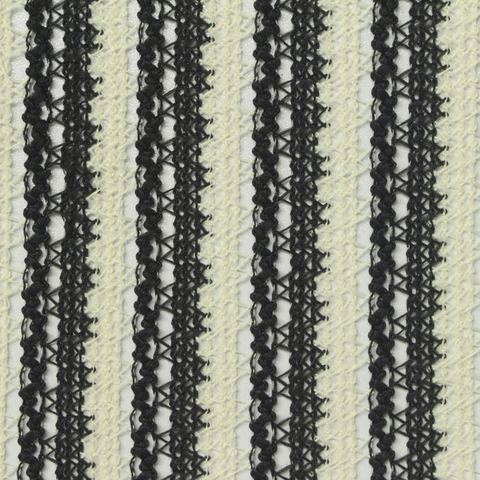 Striped Polyester Stretch Warp Knit Fabric