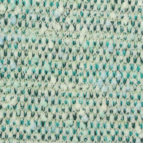 Plaid Polyester Cotton Blend Bouclé Fabric