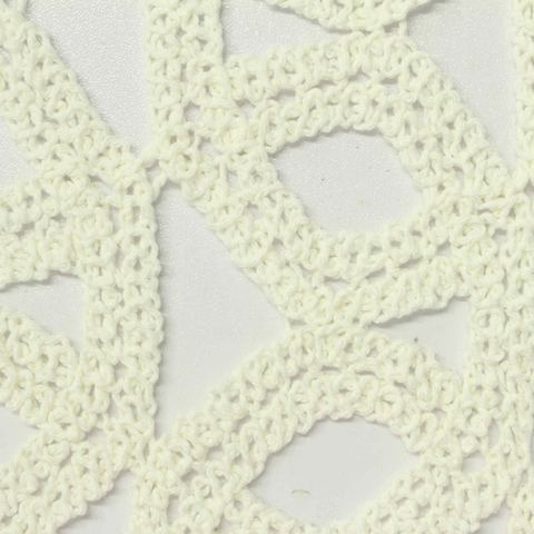 Cream Openwork Lace, Cotton