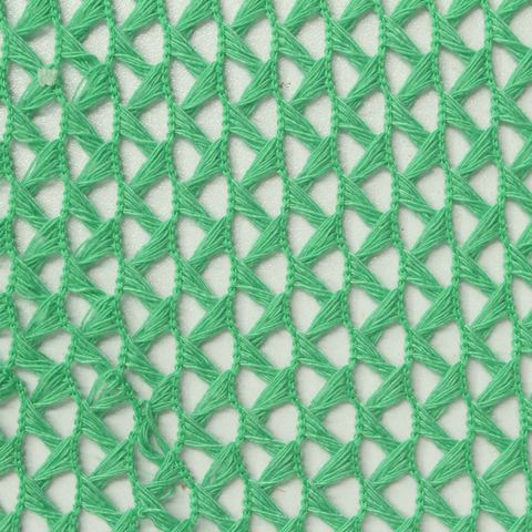 Green Openwork Warp Knit, Polyester