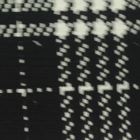Fine Plaid Polyester Stretch Knit Fabric