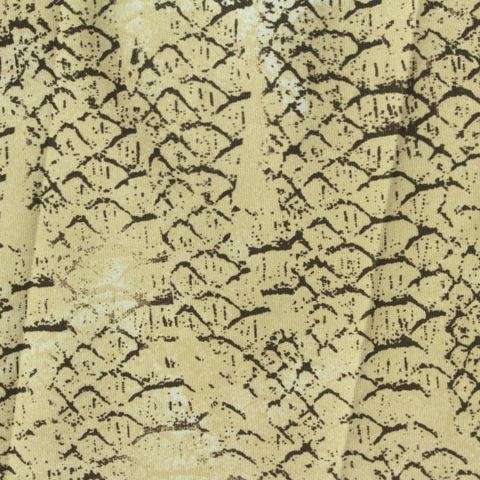 Animal Print Polyester Stretch Sateen Fabric