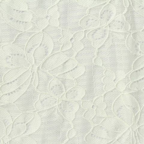 Cream Floral Lace, Nylon