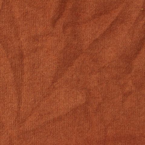 Brushed Polyester Viscose Stretch Chunky Knit Fabric