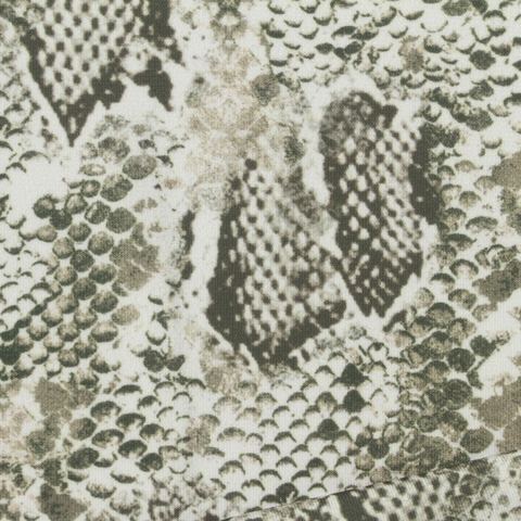 Green Bold-Snakeskin Knit, Polyester