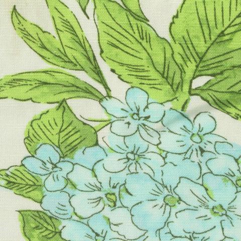Bold Floral Slub Viscose Linen Woven Fabric
