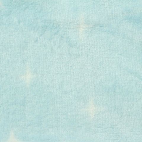 Light Blue Subtle-Star Fleece, Polyester