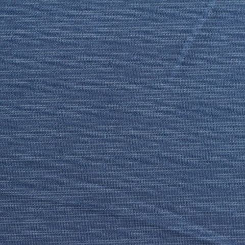 Blue Marl Jersey Knit, Polyester